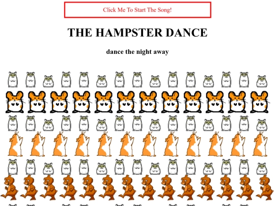 hampsterdance screenshot