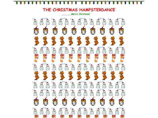 hampsterdancechristmas screenshot