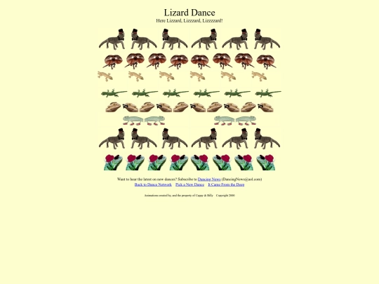 lizarddance screenshot