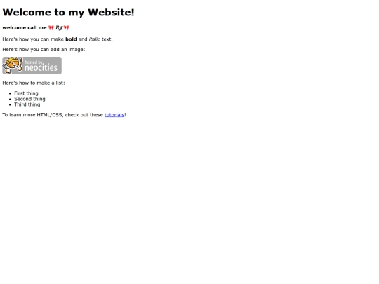 index screenshot
