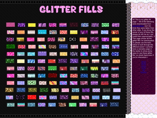 collected/glitterfills screenshot