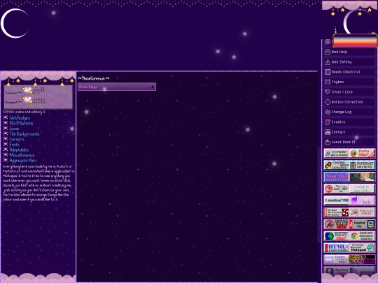 materials/miscellaneous screenshot
