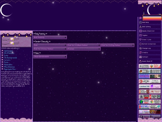 materials/webbadges screenshot
