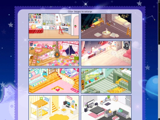 pixelscenes/indoors/bedrooms/3 screenshot