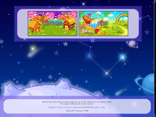 pixelscenes/outdoors/food screenshot