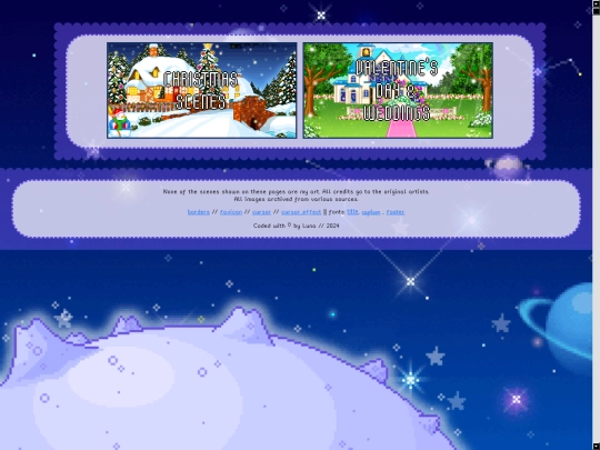 pixelscenes/outdoors/holidaysandevents screenshot