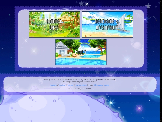 pixelscenes/outdoors/seasons/summer screenshot