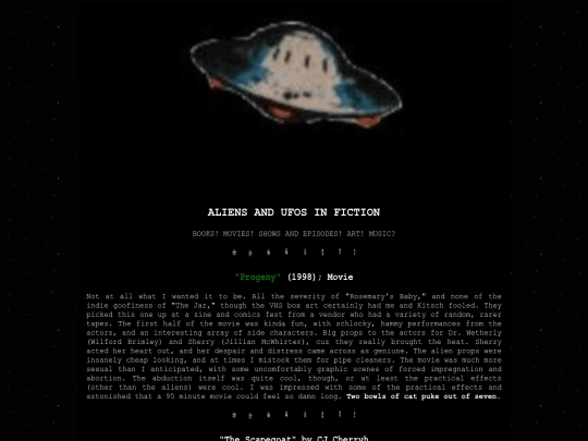 aliensinfiction screenshot