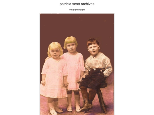 black and white to color/patricia scott archive screenshot