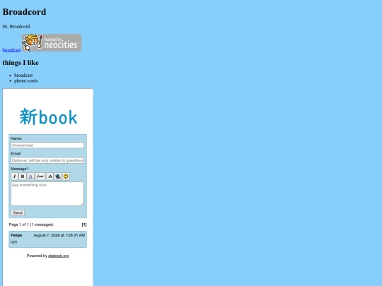 index screenshot