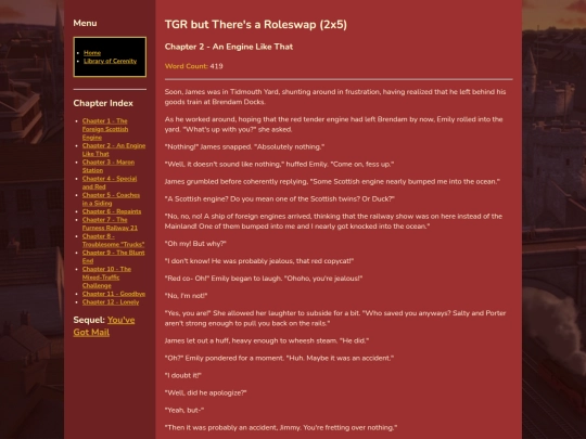 LibraryOfCerenity/TGRbTaR_2x5_ch02 screenshot