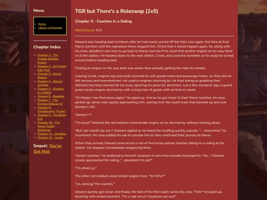 LibraryOfCerenity/TGRbTaR_2x5_ch05 screenshot