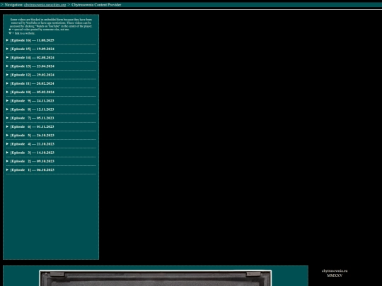 ChytrusowniaContentProvider screenshot