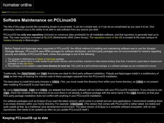 pclinuxos-software screenshot