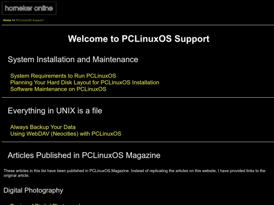 pclinuxos screenshot