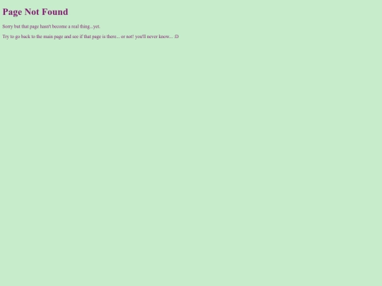 not_found screenshot