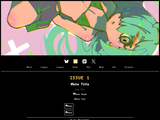 newspaper/issue1 screenshot
