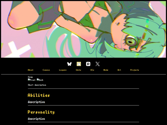 ocs/OCTemplate screenshot