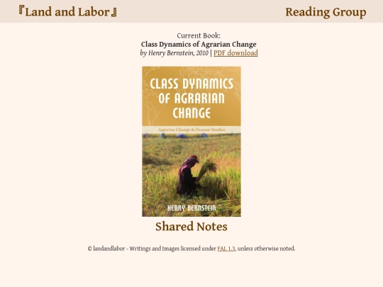 class_dynamics_of_agrarian_change screenshot