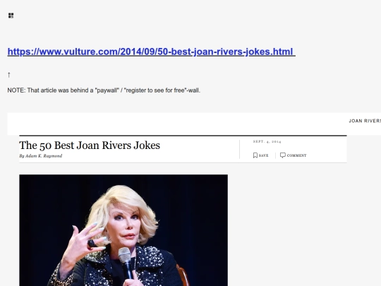 The 50 Best Joan Rivers Jokes (as taken from 'infiltrated' site -- NSG__QF ) -- Jun30-2026 screenshot