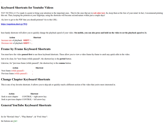 abim_pdfs_aug24_2026/youtube_keyboard_shortcuts_for_nutella screenshot