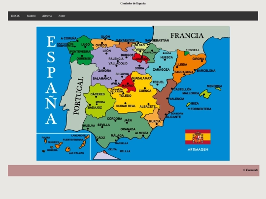 ciudades/mapa_españa screenshot