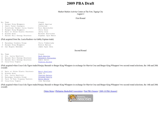 pba.past2009draft screenshot