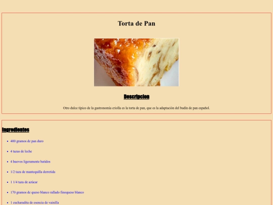Torta-de-Pan screenshot
