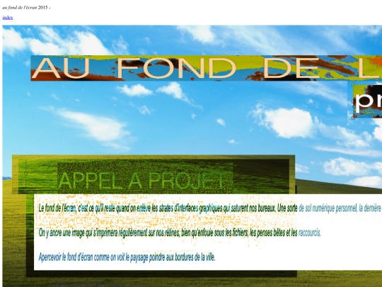aufonddelecran screenshot