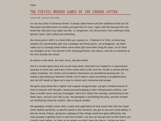 artlog/marrow/25-chronojotter screenshot