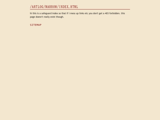 artlog/marrow screenshot