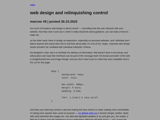 artlog/marrow/marrow08 screenshot