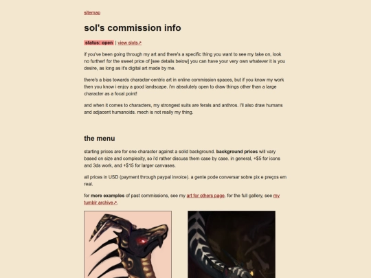 commission screenshot