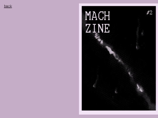 works/machine-beach/machzine/volume2 screenshot
