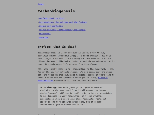 works/technobiogenesis/thesis screenshot