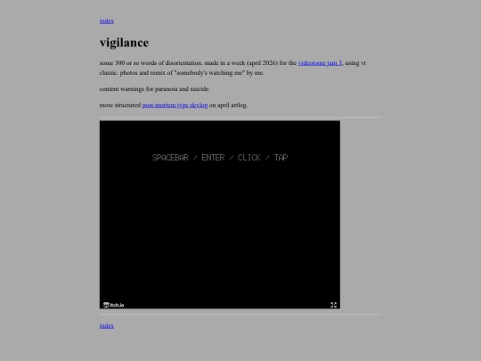 works/vigilance screenshot