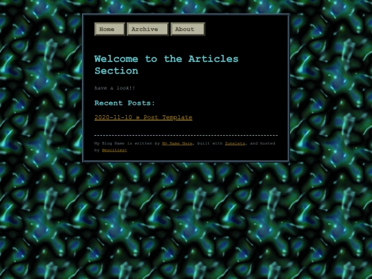 articles screenshot