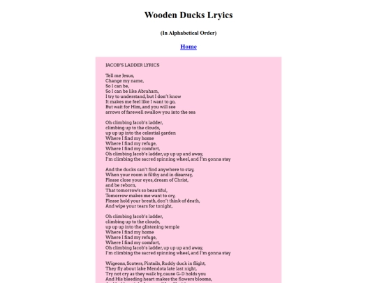 lyrics screenshot