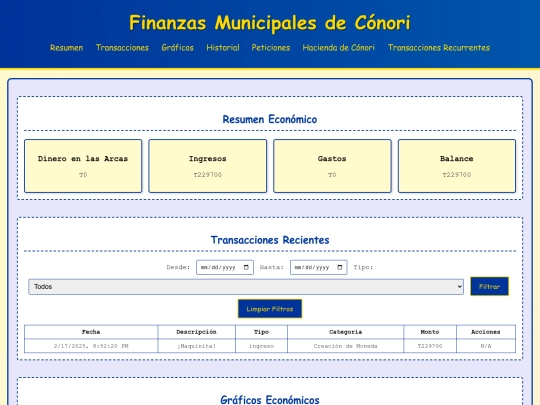 economia screenshot
