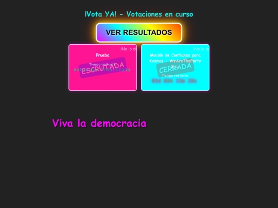 votaciones screenshot