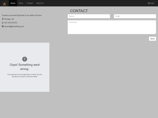 contact screenshot