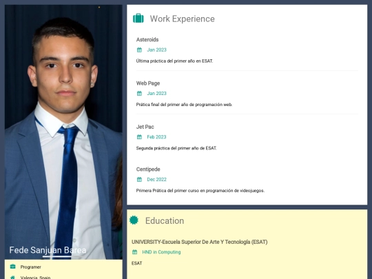 curriculum screenshot