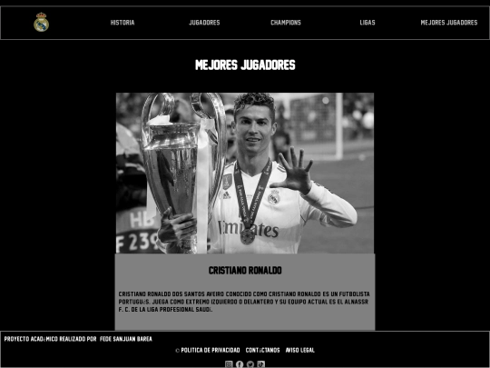mejoresjugadoress screenshot