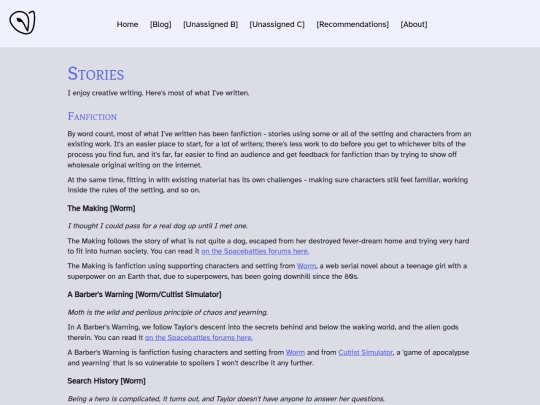 stories screenshot