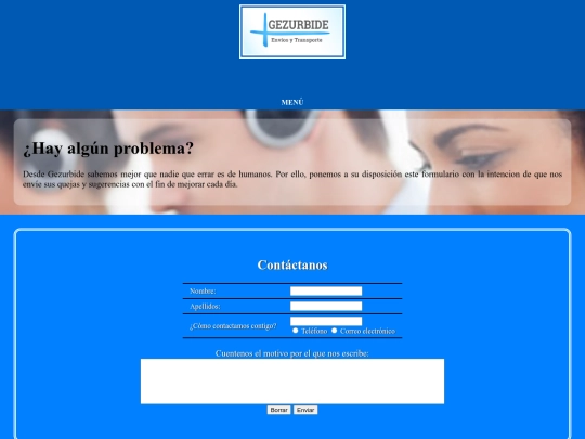 contactanos screenshot