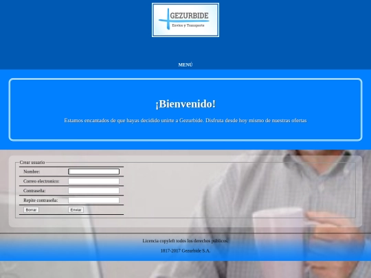newuser screenshot