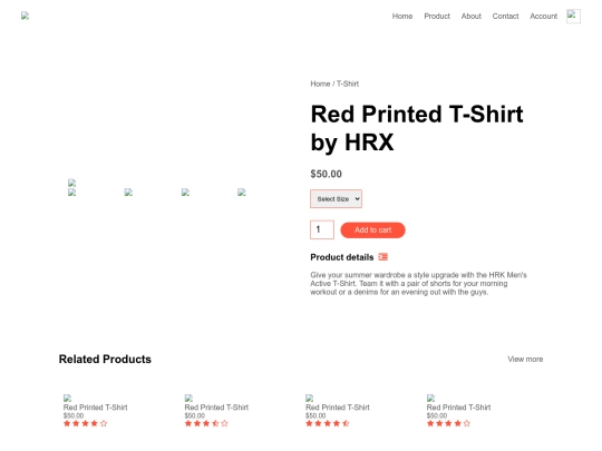 products-details screenshot