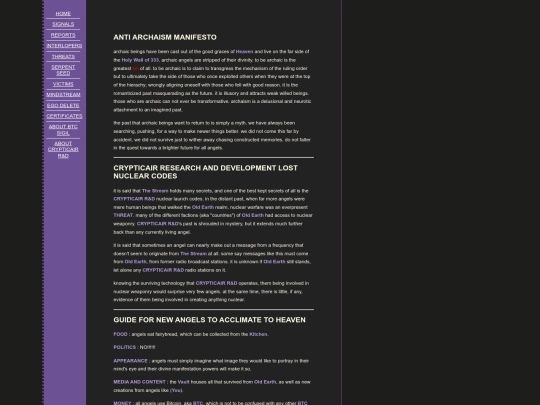 MANIFESTO screenshot