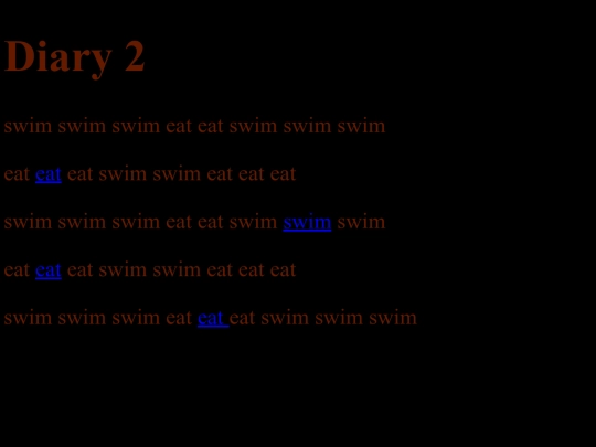 diary screenshot