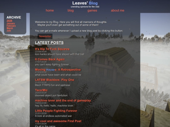 blog screenshot